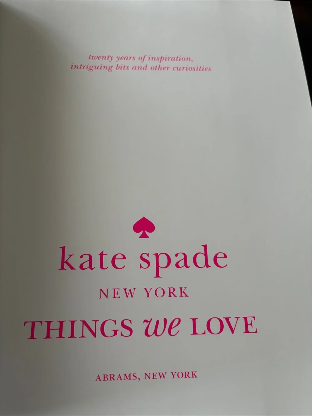 Kate Spade coffee table book - Picture 6 of 7